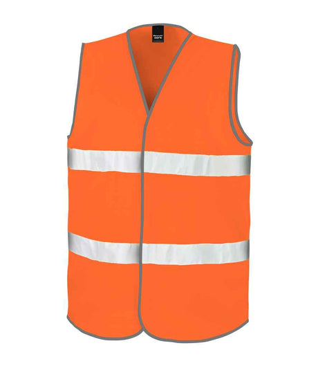 Hi Vis Safety Vest, Waistcoat Hi Viz Tabard- Yellow & Orange EN ISO 20471