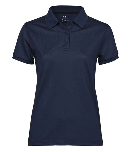 Tee Jays Luxury Stretch V Neck Polo Shirt