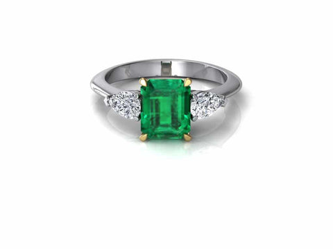 Engagement Ring Styles: Three Stone Setting