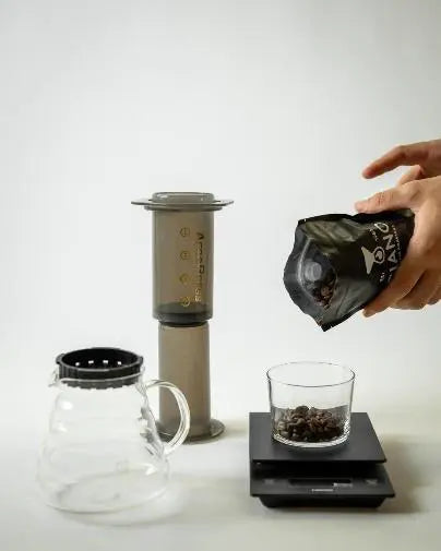 Paso 1 - como preparar aeropress