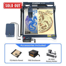 A40 Pro 40W Laser Engraver - Advanced Package