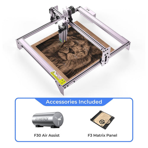 A5 Pro+ 5W Laser Engraver - Curated Package
