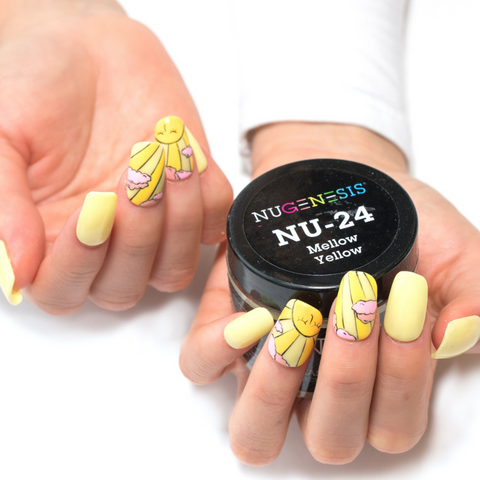 pastel-yellow-nail-art