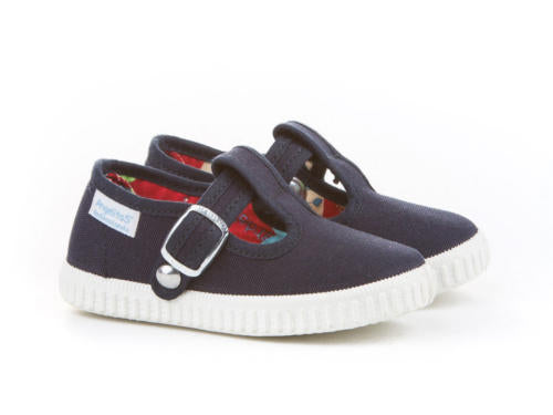 navy blue canvas shoes