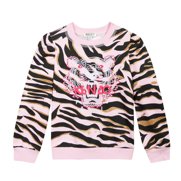 kenzo pink tiger sweatshirt