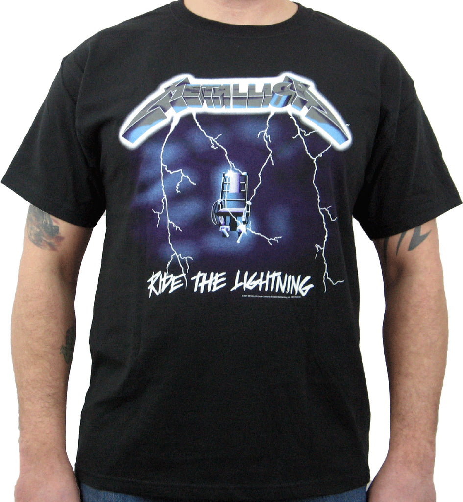 Men's T-Shirt METALLICA (Ride The Lightning) – Hardcore Apparel