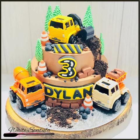 Construction Cake - 5306 – Cakes and Memories Bakeshop