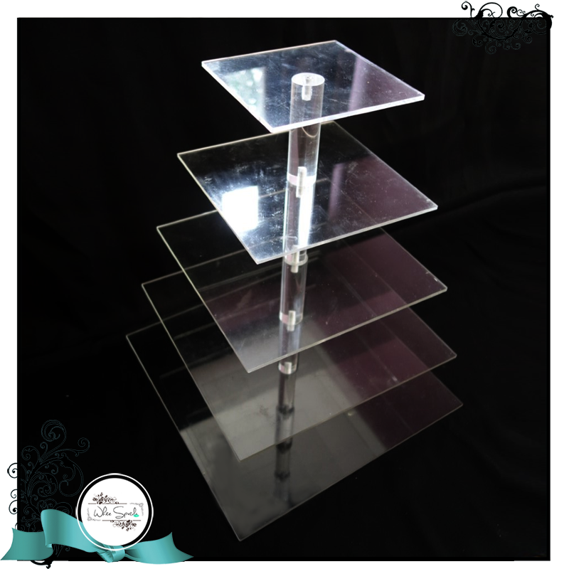 Multi Tiered Acrylic Standwedding Cake Stands Rental Singapore White Spatula