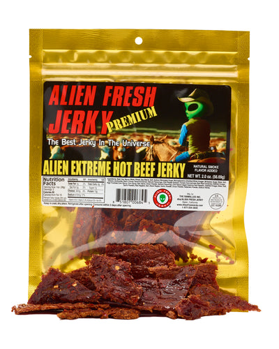 Alien Fresh Jerky  Sriracha Beef Jerky (2 oz)