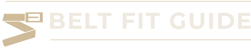 Belt Size Fit Guide