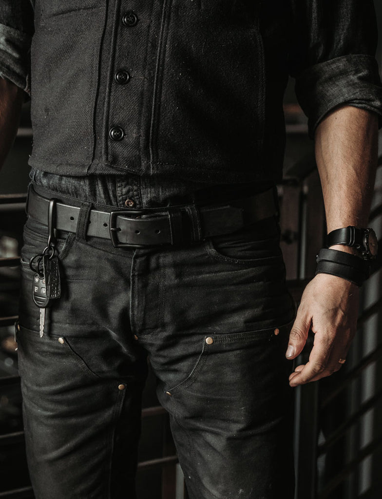 Craft and Lore Blackout Leather goods