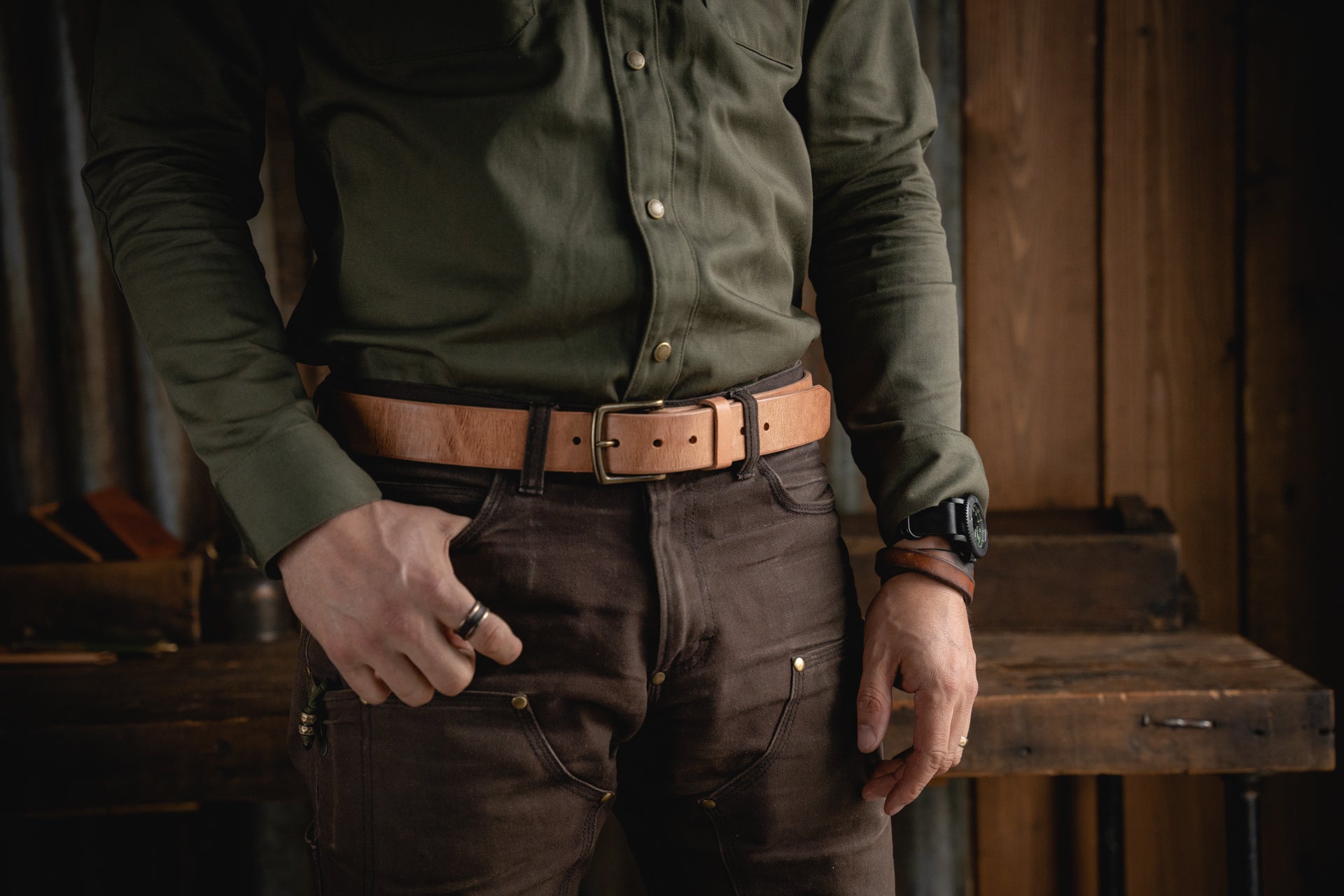 Buy Wholesale Mountain Belt Russet by Craft and Lore | Handshake