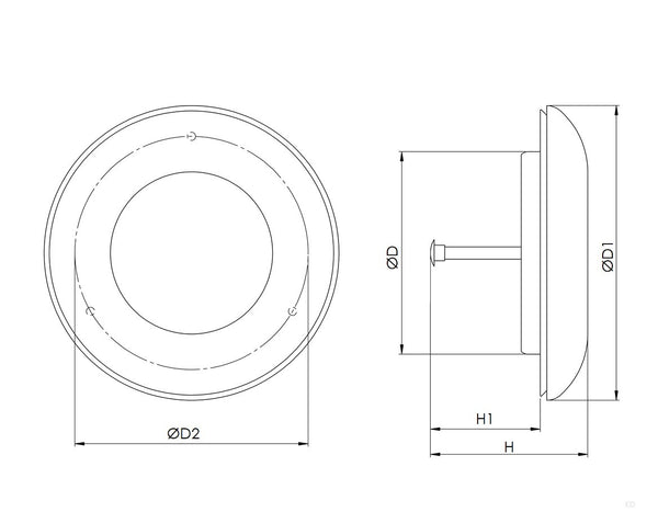 Technical info - Wood Exhaust Diffusers - KD Series