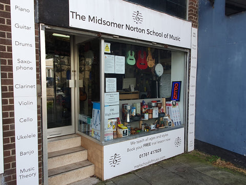 Midsomer Norton School of Music on the highstreet