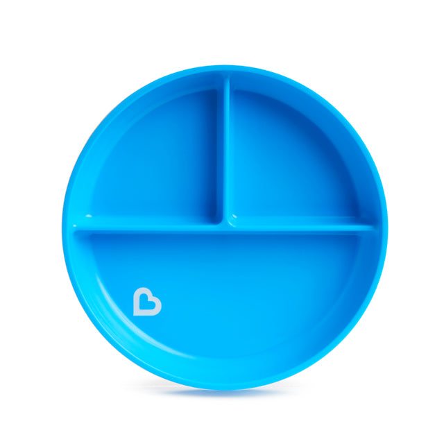 Photos - Plate Munchkin Stay Put™ Suction  in Blue 11471 