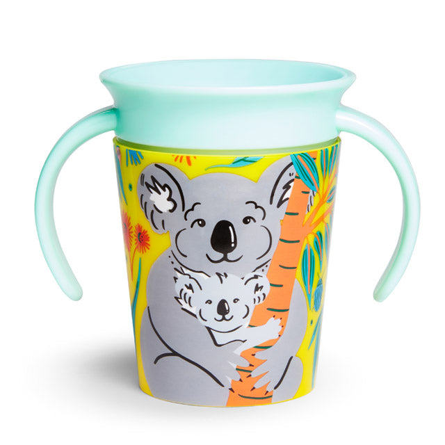 Photos - Baby Bottle / Sippy Cup Munchkin Miracle® 360° WildLove Trainer Cup, 6oz, 6 Oz in Koala 17989 