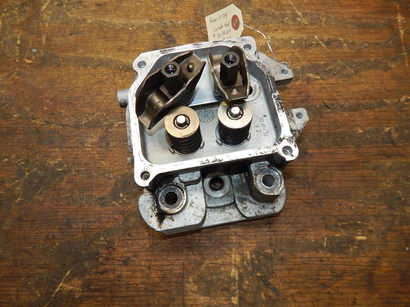 OEM Kohler KT745 Cylinder Head 32 318 21-S 32 818 01-S #2