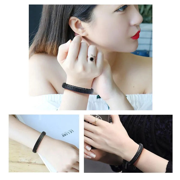 Leather Bracelet USB Cable Portable Fast Charging For All Mobile Phone