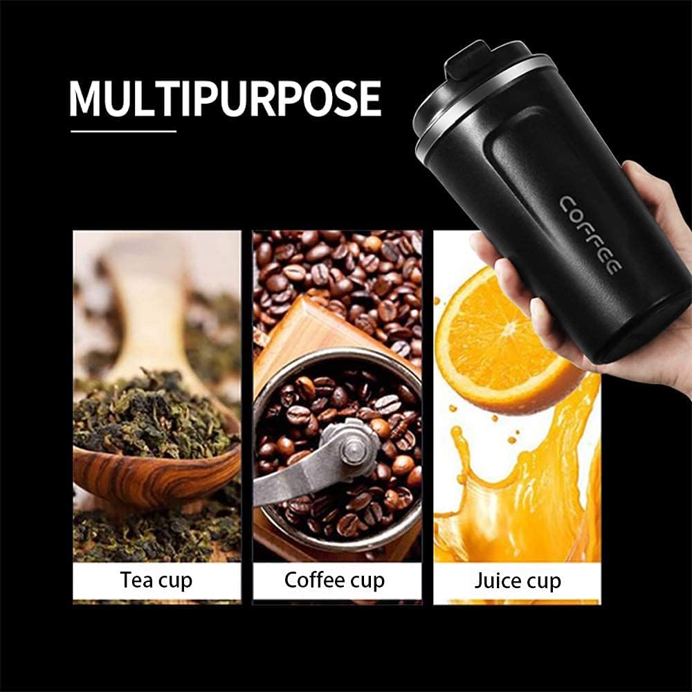 Insulated Thermo Mug Stainless Steel Leakproof Travel Mug Coffee Cup