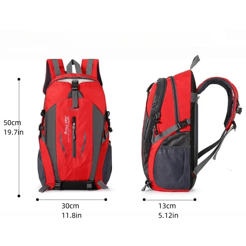 40L Large Backpack Camping Hiking Bag Travel Lightweight Waterproof About Camping