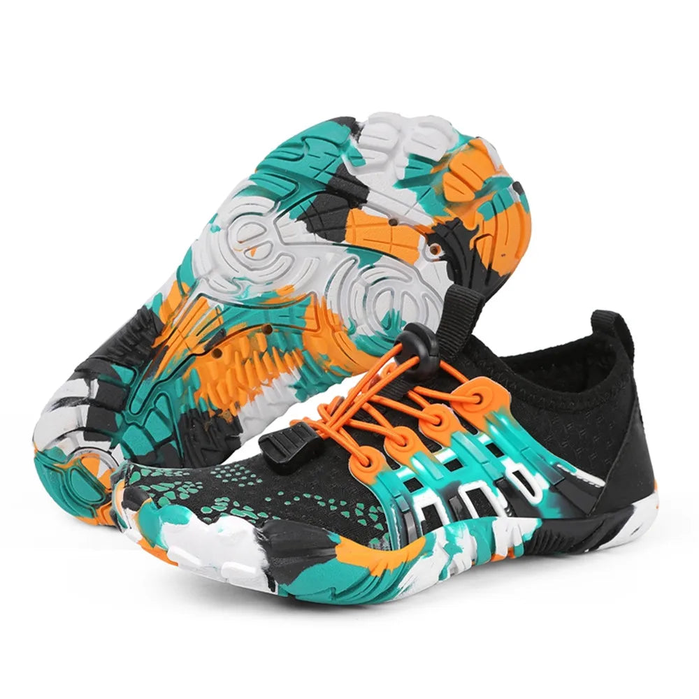 Kids Water Shoes: Non-Slip & Quick Dry, Perfect for Beach Play About Camping