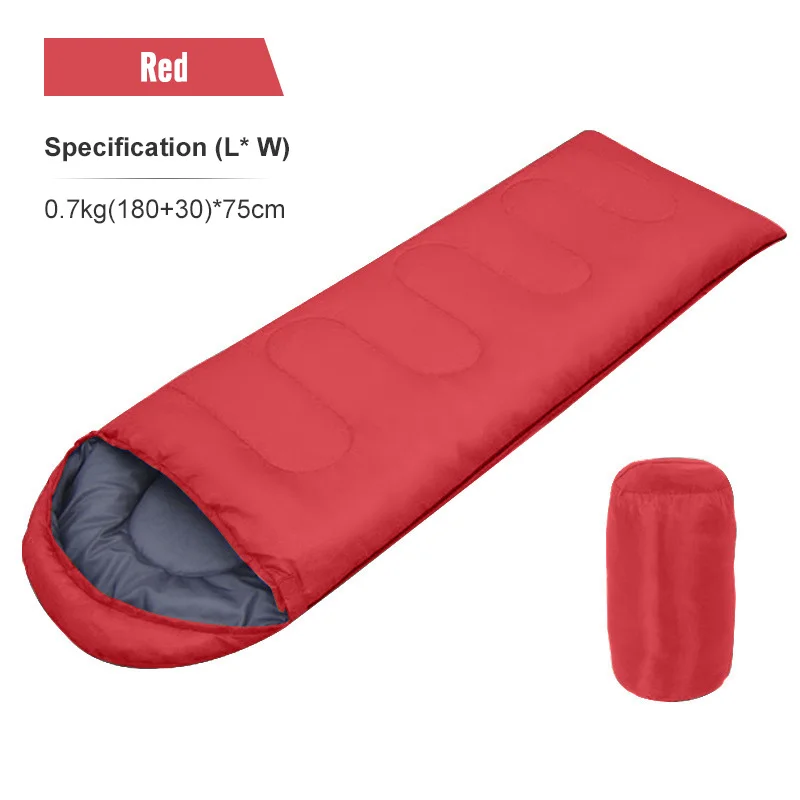 Ultra-Light Camping Sleeping Bag: 4-Season Warmth (Waterproof & Cotton) Pacoone
