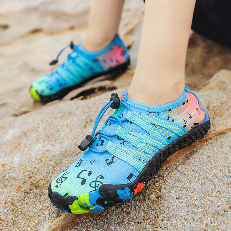 Water Reef Shoes for Kids, Boys & Girls Quick Drying Non-Slip Barefoot