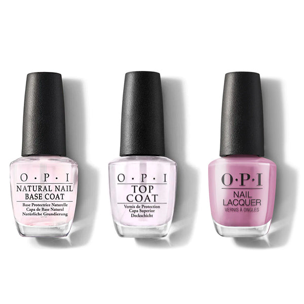 OPI - Nail Lacquer Combo - Base, Top & Incognito Mode - Nynes Collective product image