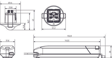 thePiccola Dimensions