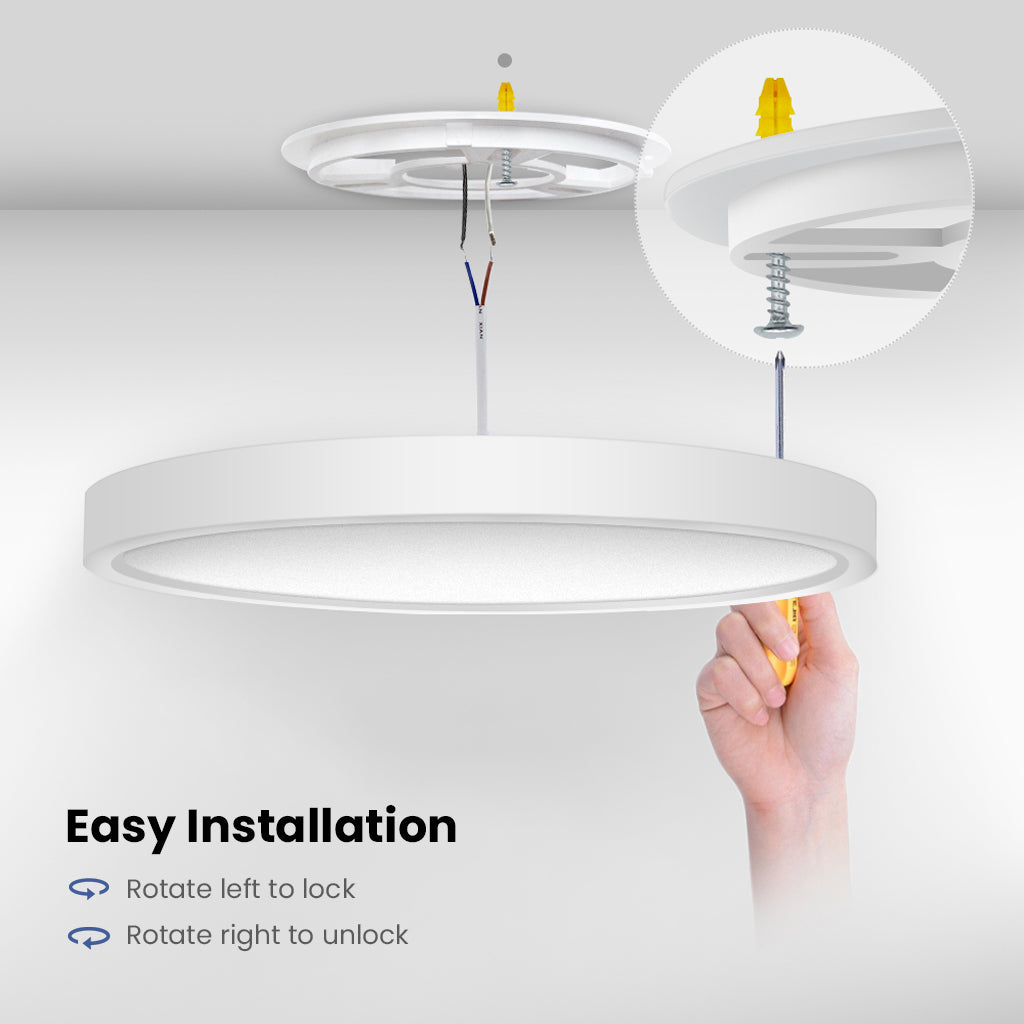 smart light flush mount