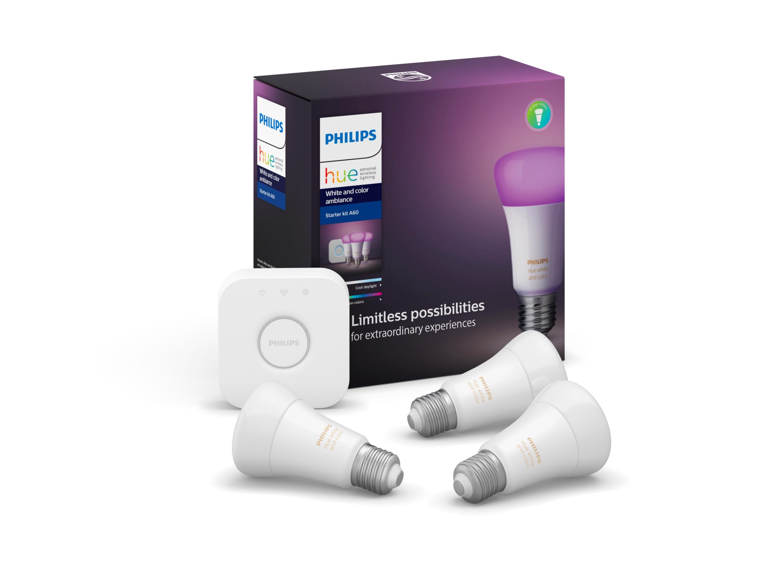 philips hue starter kit e27 white ambiance