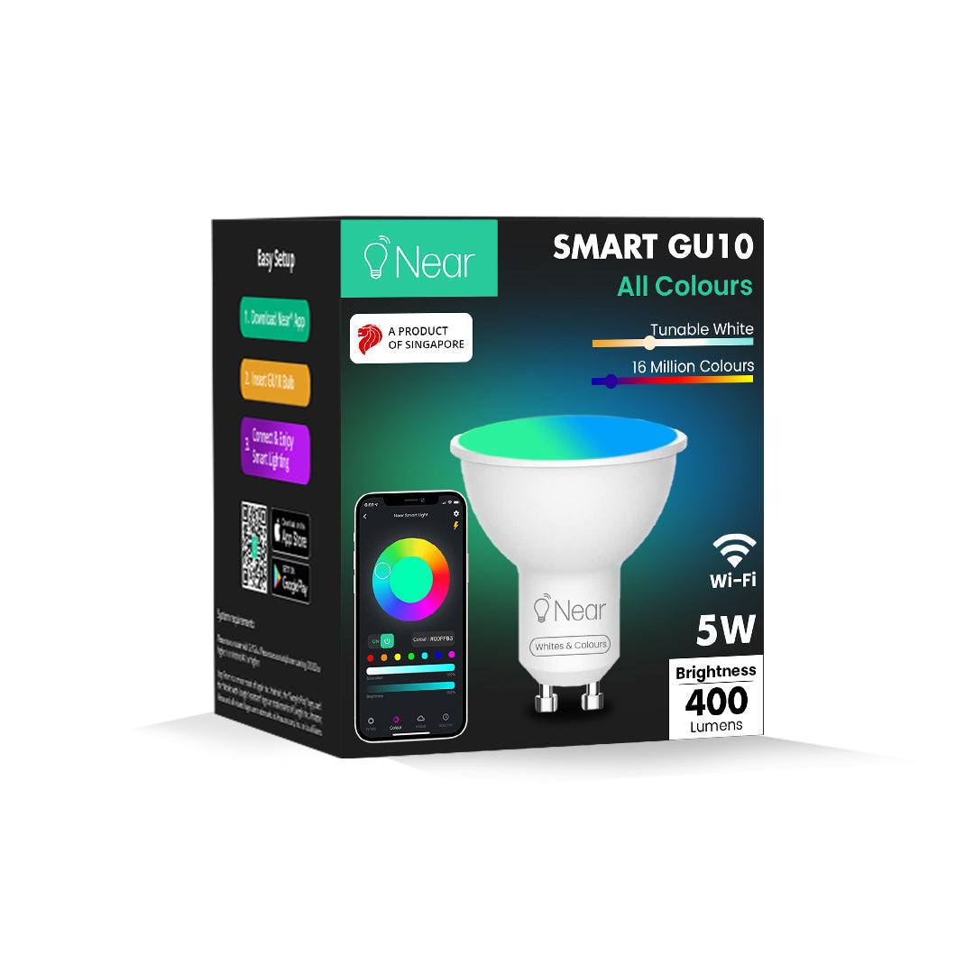 gu10 wifi smart light bulbs