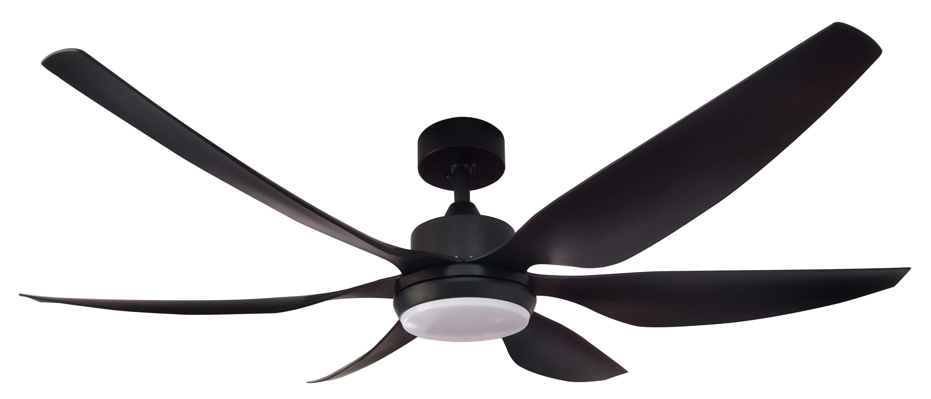 smart ceiling fan black