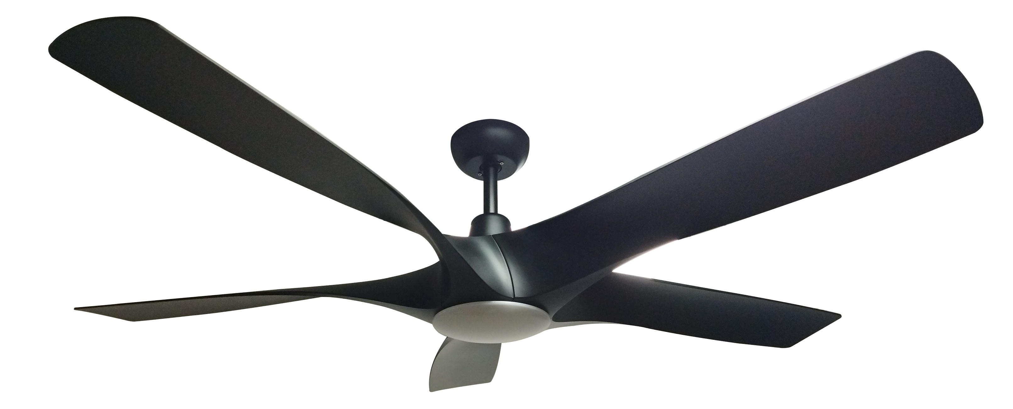 smart ceiling fan black