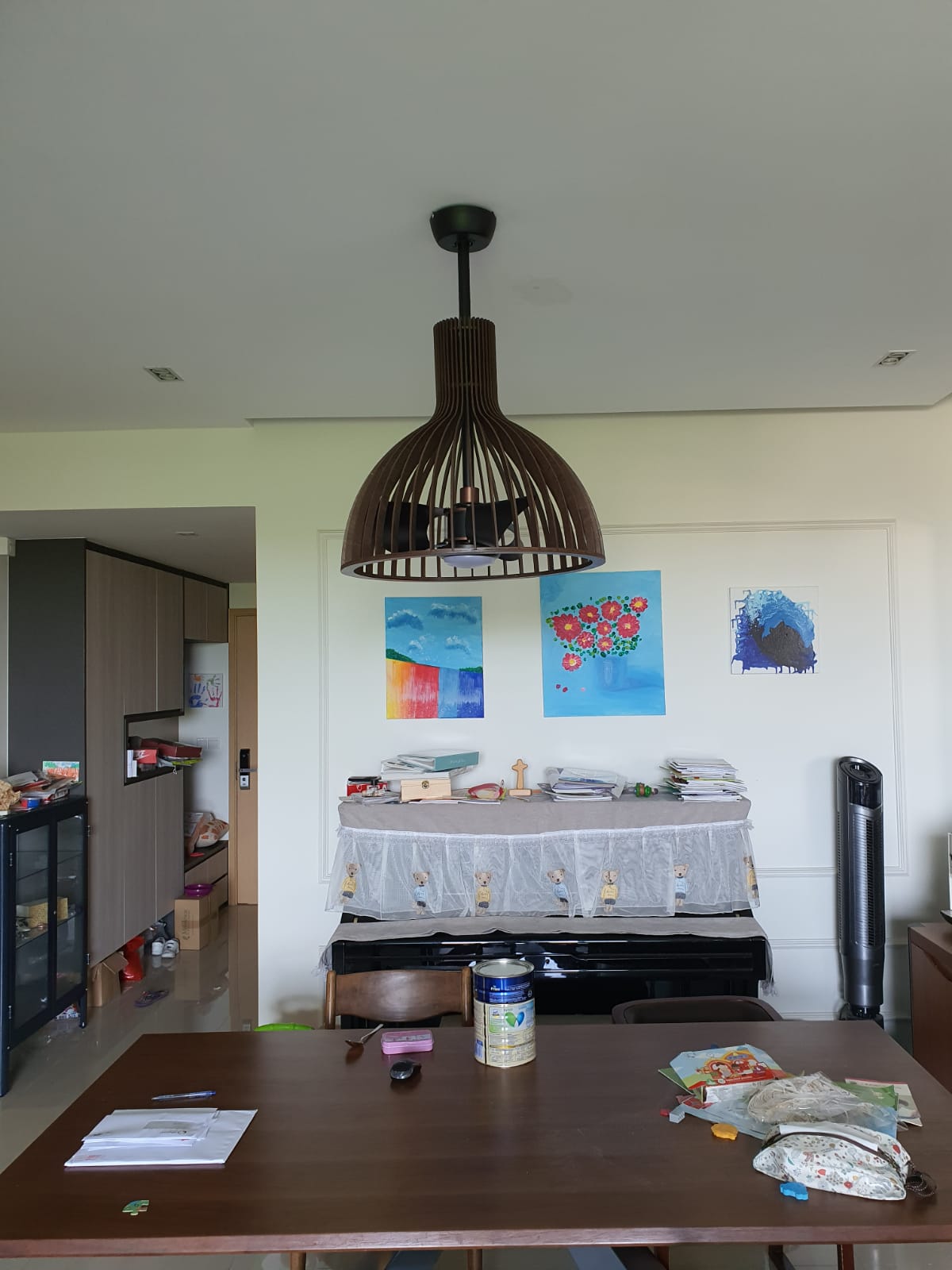 kitchen light fixtures with fans