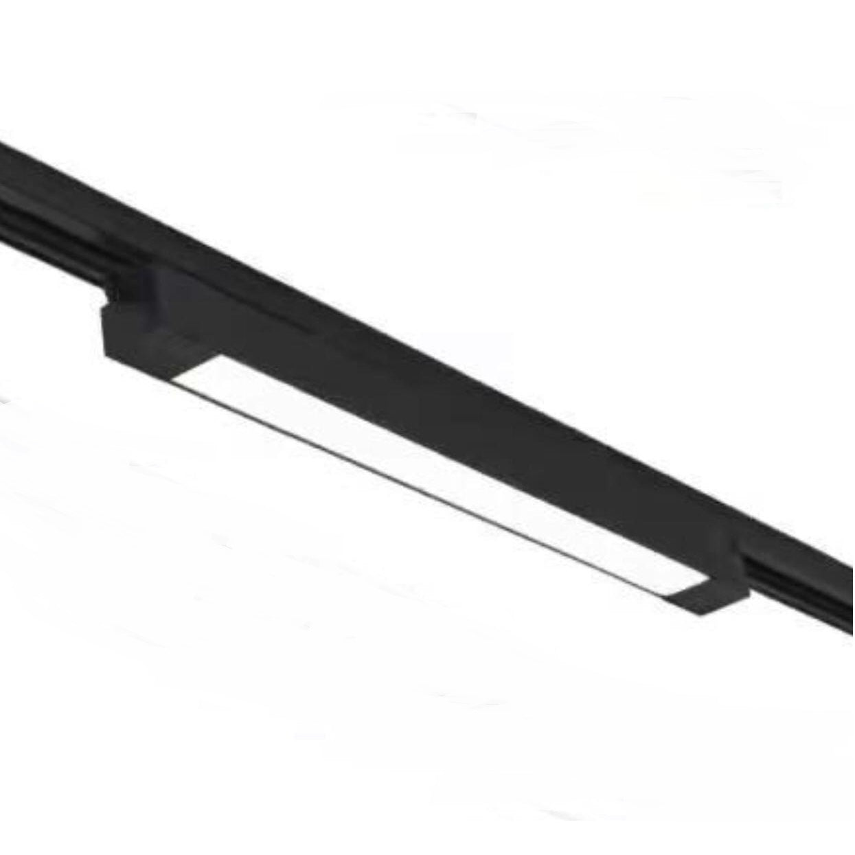 gooseneck black linear track head