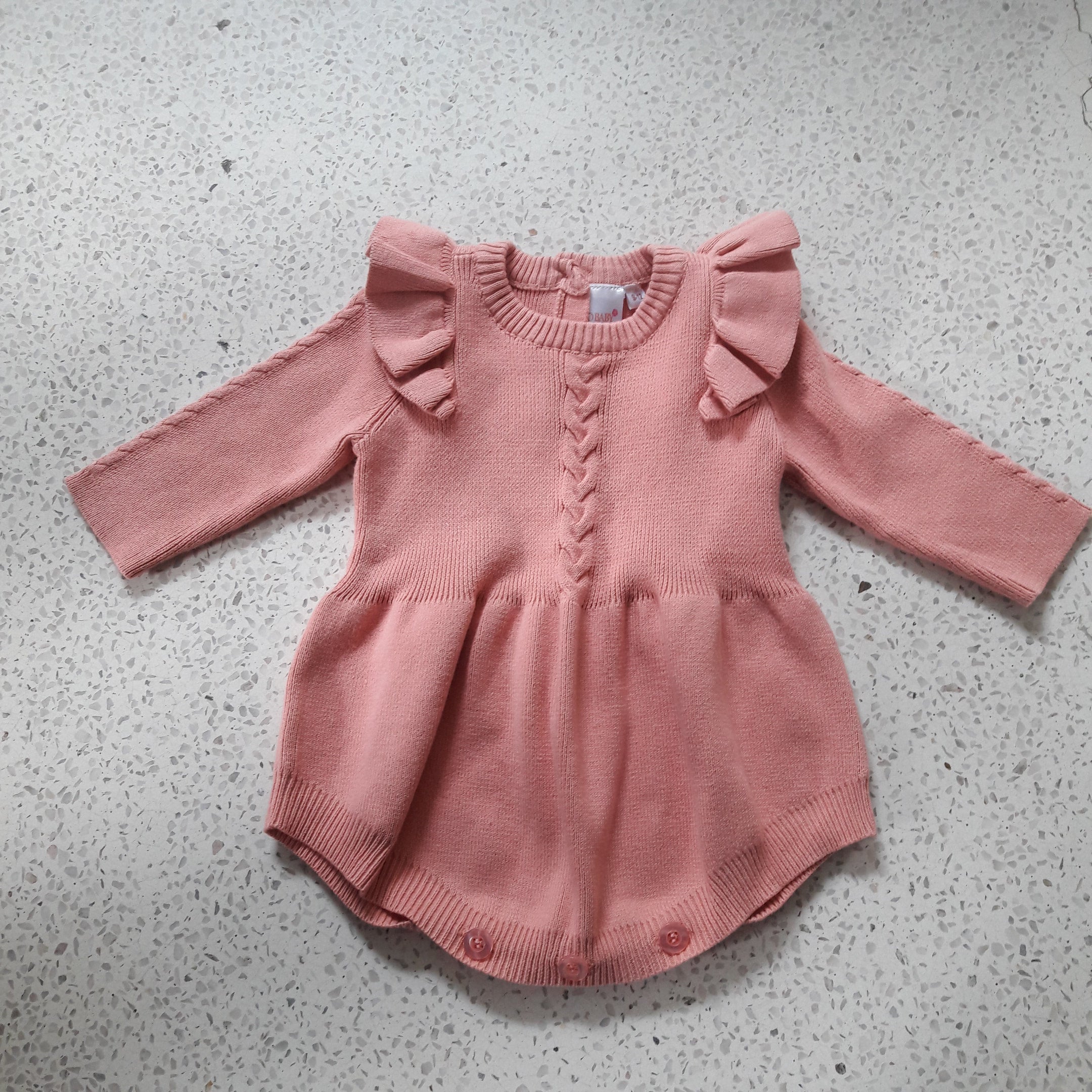 Pink Flutter Sweater Bubble