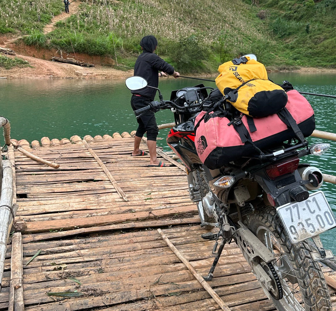 Her Story Bee Ang riding in Hanoi