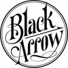 black arrow label logo