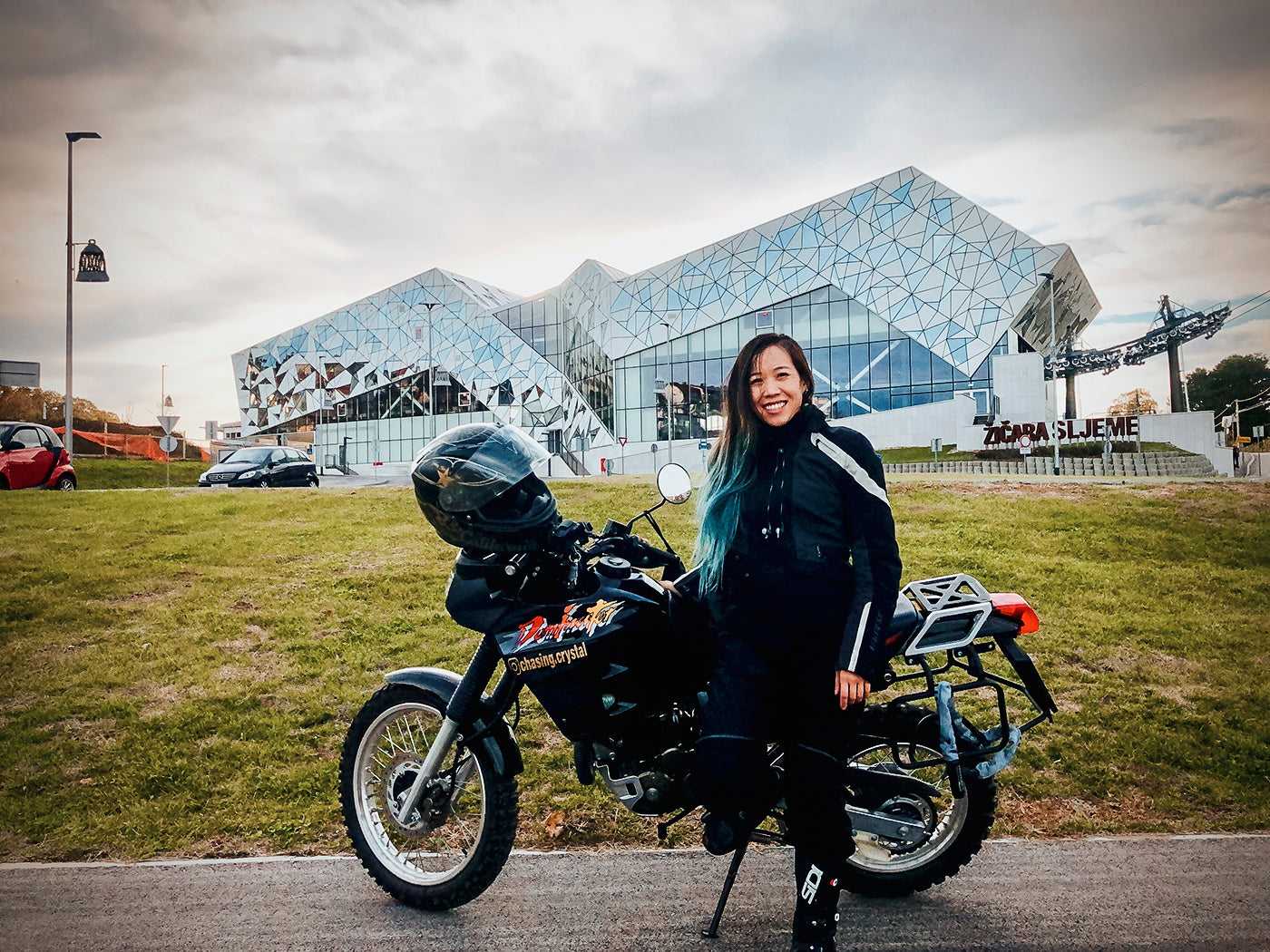 Crystal Fong motorcycle journey