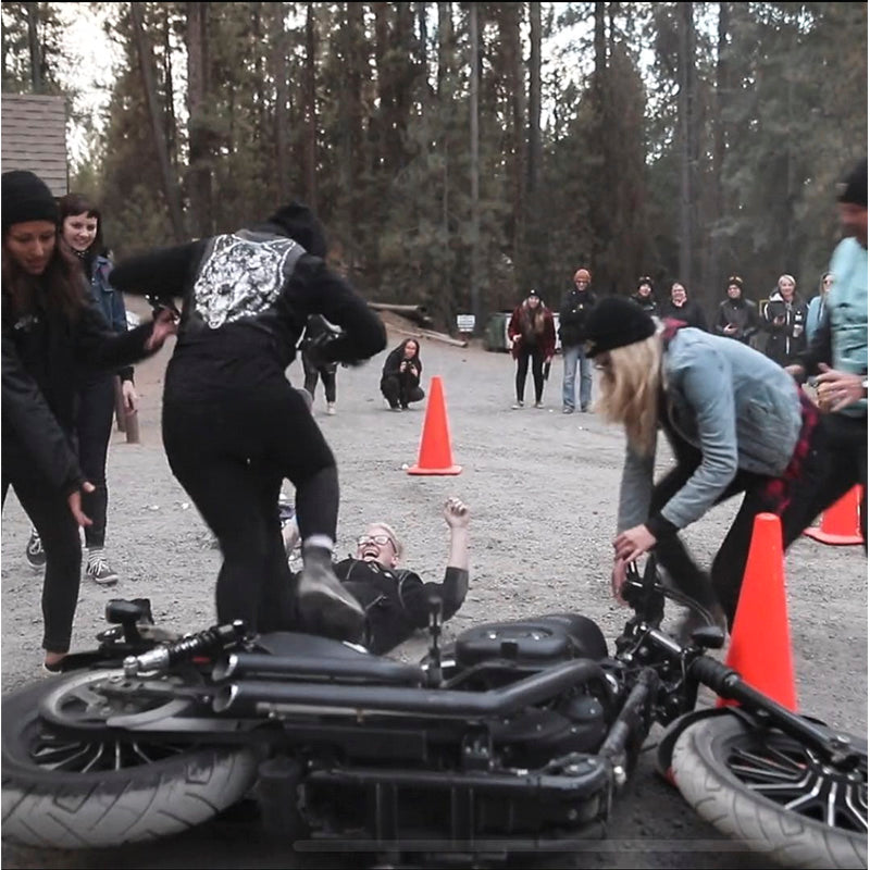 Fun and games and the all women motorcycle campouts