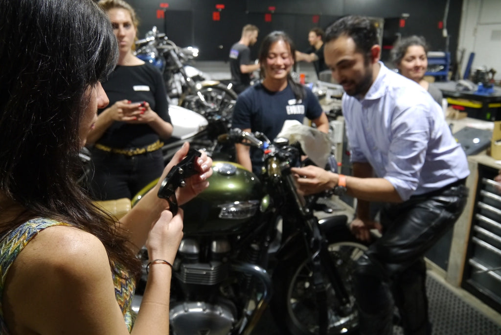 Womens Motorcycle Wrench Night - Melbourne Australia