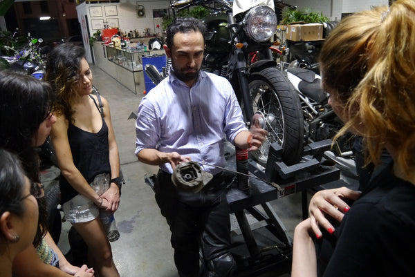 Womens Motorcycle Wrench Night - Melbourne Australia