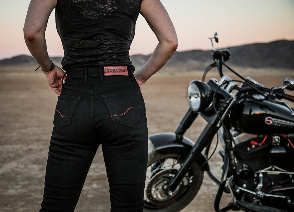 Tobacco Motorwear womens Kevlar Jeans | Moto Femmes