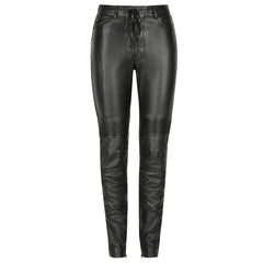 leather motorcycle pants for women by black arrow label