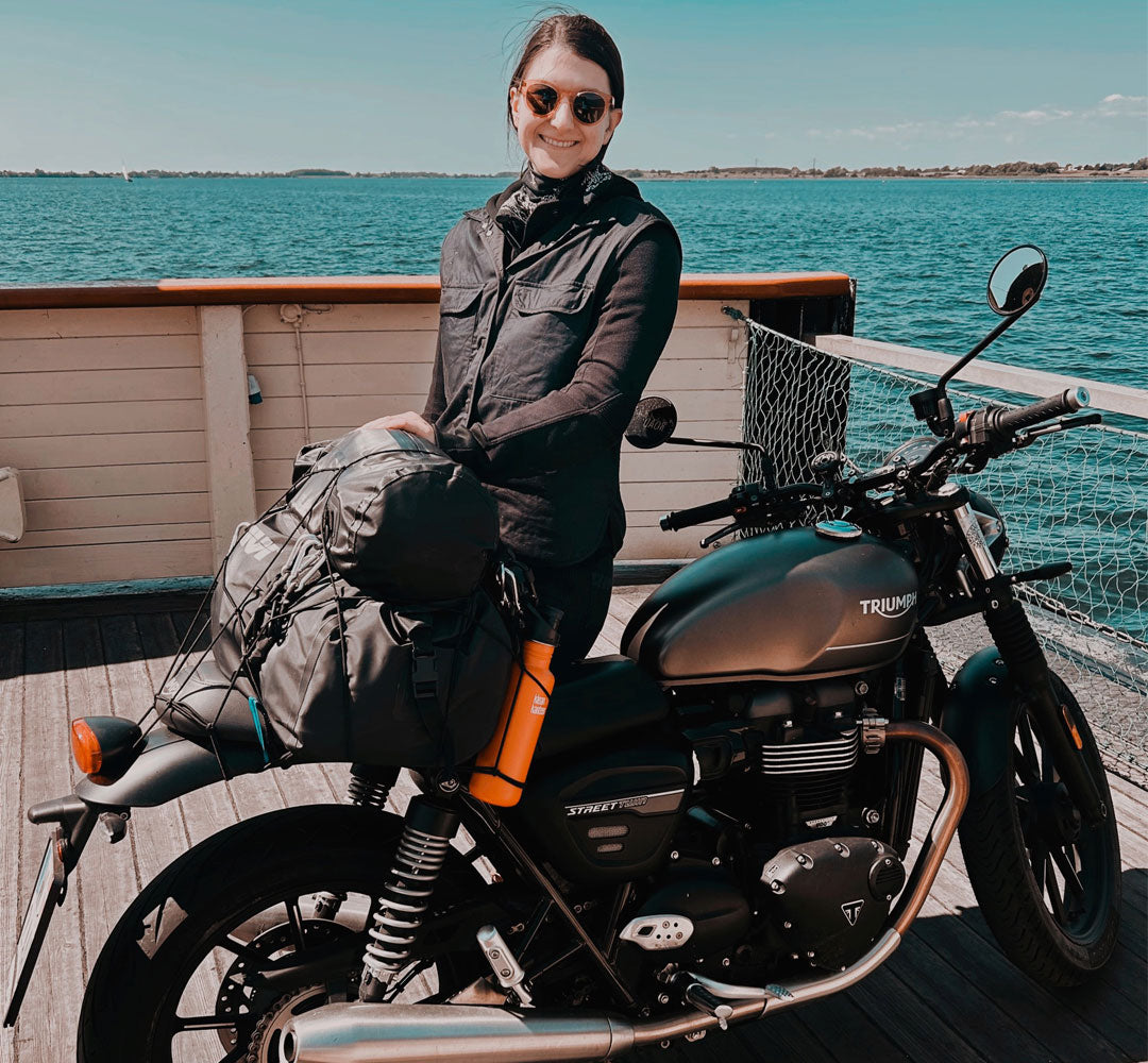 lena bartalszky motorcycle adventure