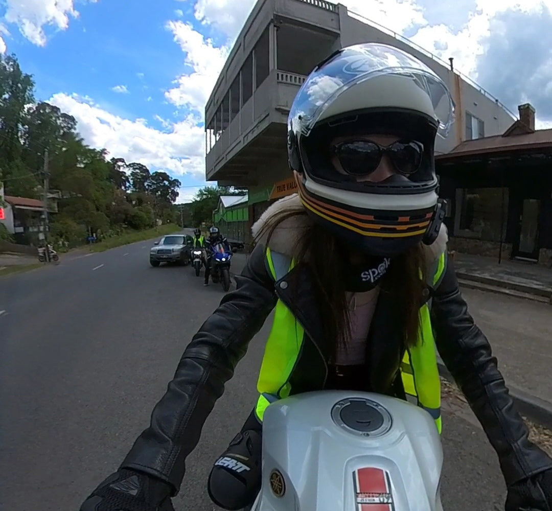 cissy chen motorcycle riding