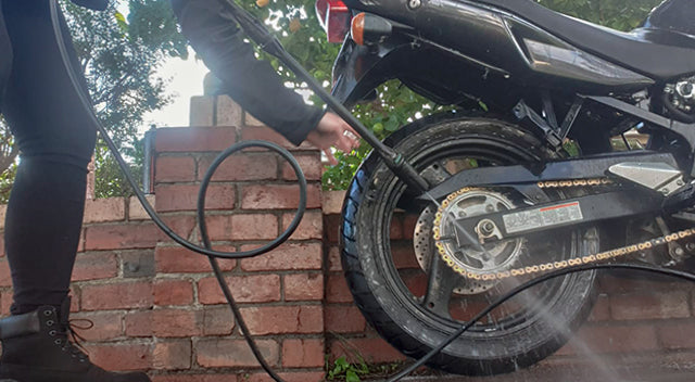 cleaning your motorcycle chain