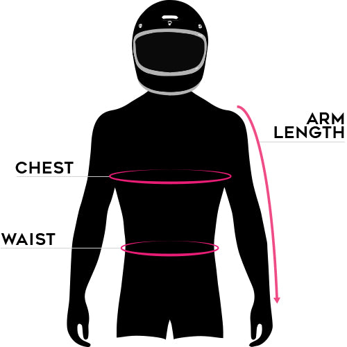 corazzo mens jacket size chart