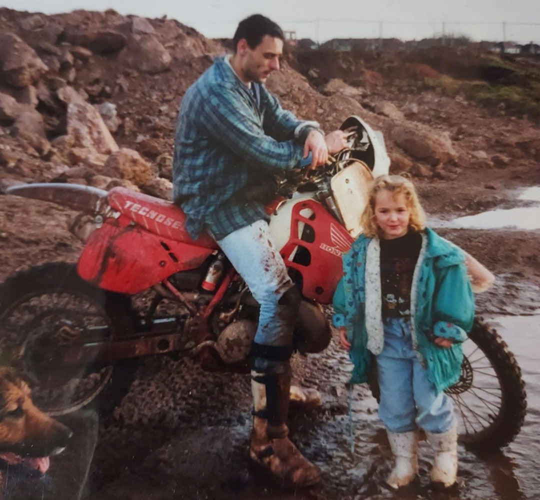 Nostalgic motorcycle rides with Dad